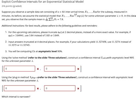 Exponential Distribution Confidence Interval に対する画像結果