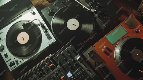 Image result for Vinyl DJ Turntable Setup