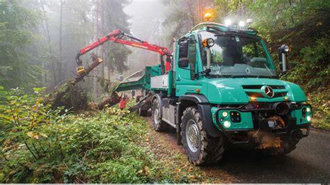 Toradh íomhá ar Unimog Tree Cutter