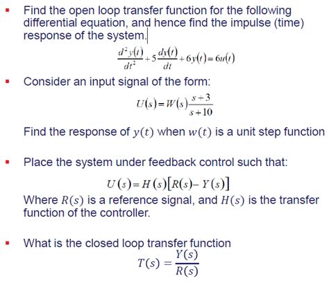 Image result for Transfer Function for a Loop