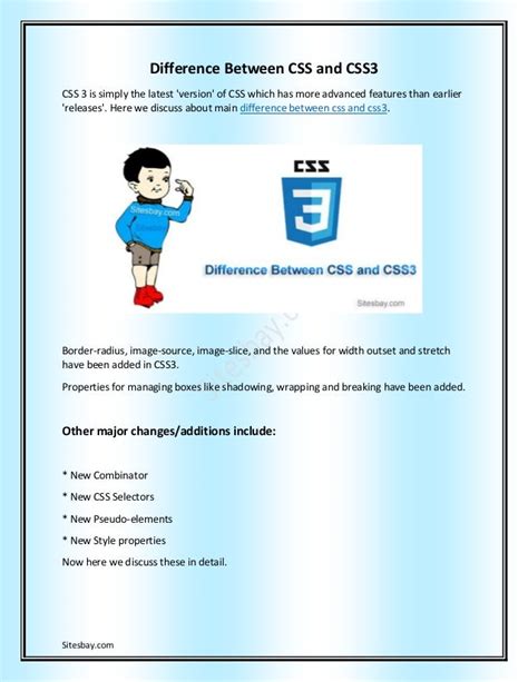 Image result for CSS2 CSS3