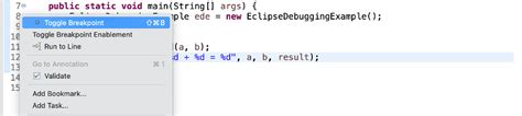 Image result for Debugging in Eclipse Java Code