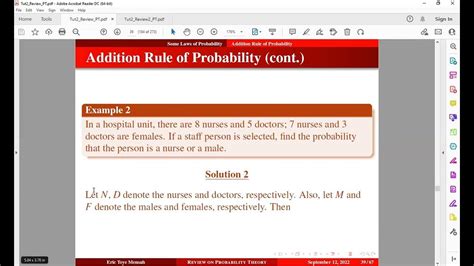 Toradh íomhá ar Addition Rule of Probability Examples