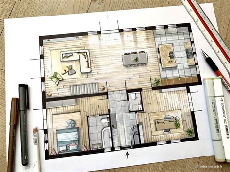 Image result for Architectuur Interieur Plattegrond