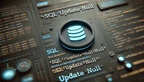 Update SQL Syntaxe に対する画像結果