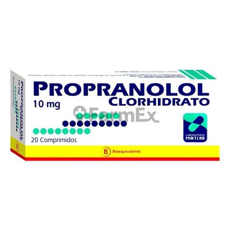 Afbeeldingsresultaten voor Propranolol Dose