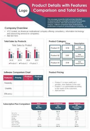 Image result for Product Features Template.pdf