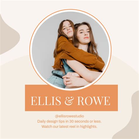 Toradh íomhá ar Instagram Profile with Bio Template