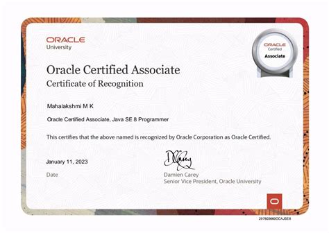 Image result for Java Certificate Oracle 4K