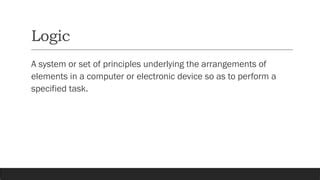 Toradh íomhá ar Program Logic Formulation Background