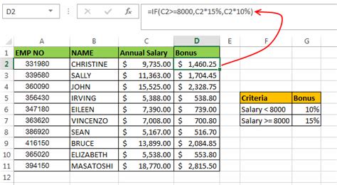 Image result for Excel Is Statements List with Examples