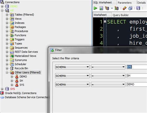 Image result for Where Is Schema Browser On SQL Developer
