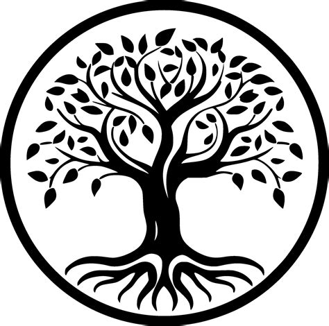 Toradh íomhá ar SVG Tree of Life Decals