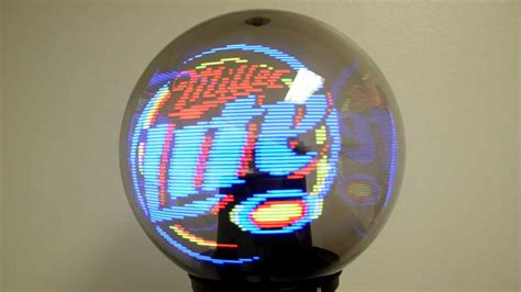 Toradh íomhá ar Rotating LED Display