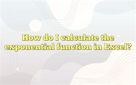 Afbeeldingsresultaten voor Exponential Function Equation Excel