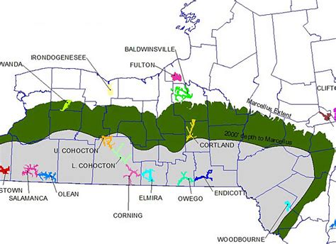 Toradh íomhá ar Marcellus Shale Fracking