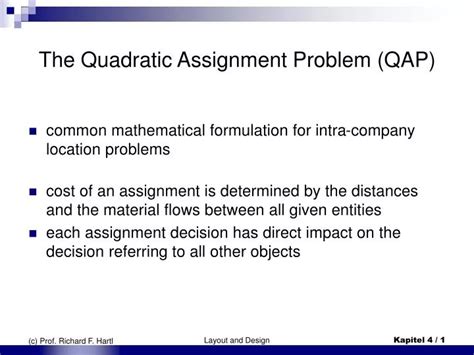 Toradh íomhá ar Quadratic Assignment Problem Illustrations