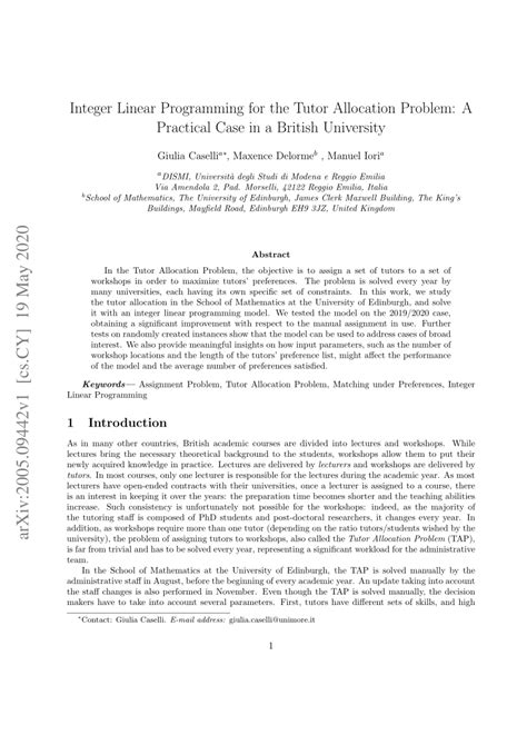 Image result for Integer Programming Case Study Research