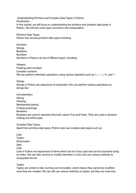 Image result for python data types primitive and container