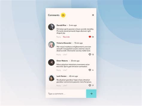 Add Comments Box UI Ideas に対する画像結果