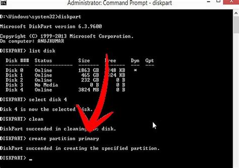 Image result for Create Partition Primary Cmd