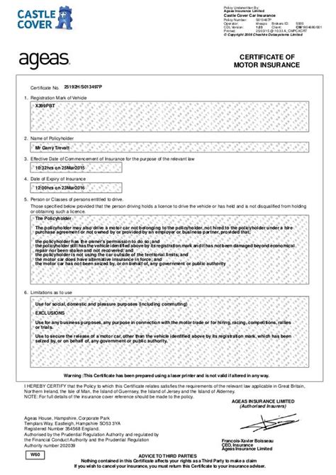 Image result for Auto Insurance Policy PDF