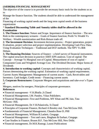 Image result for Example Financial Administration