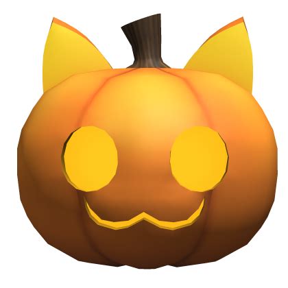Image result for Cat Pumkin Roblox Head