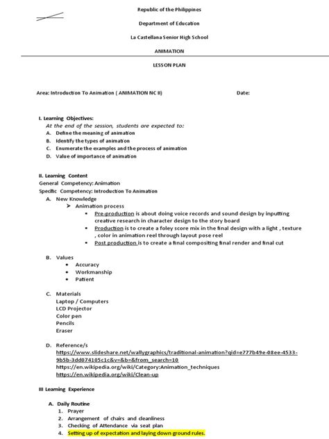 Lesson Plan Animation に対する画像結果