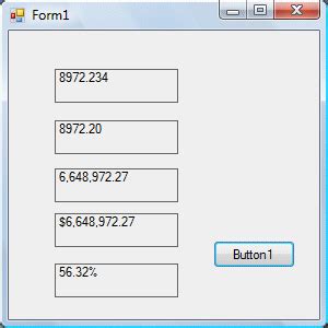 Image result for Visual Basic Format