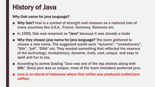 Origin of Java Name に対する画像結果