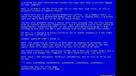 Toradh íomhá ar Windows Blue Screen Error Meme