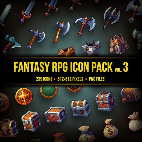 Image result for RPG UI Icon Set