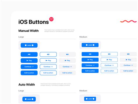iOS 17 Buttons Figma に対する画像結果