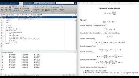 Image result for MATLAB Newton-Raphson Tutorial