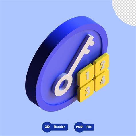 Toradh íomhá ar Password Number Key