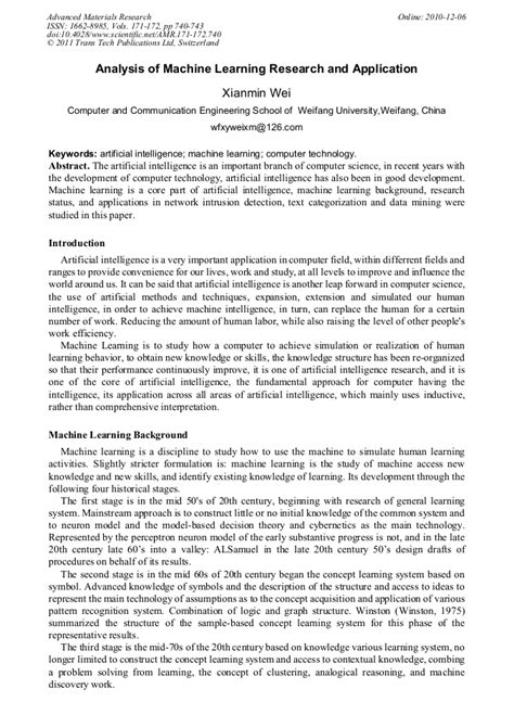 Toradh íomhá ar Research Paper On Machine Learning