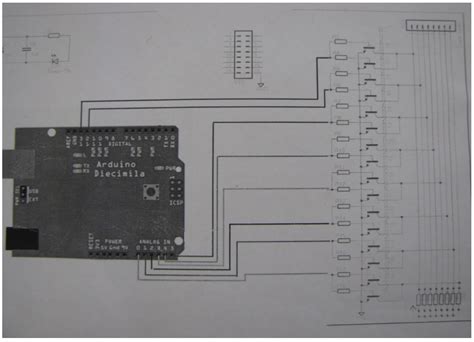 Toradh íomhá ar 74HC574 Arduino