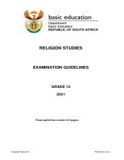 Image result for Grade 12 Religious Study Concepts PDF