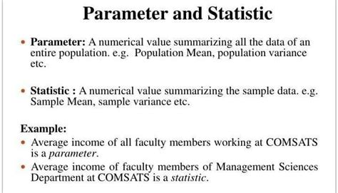 Image result for Examples of Parameters