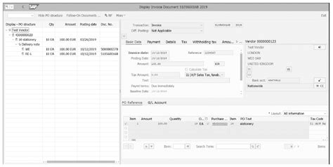 Image result for SAP Invoice Sample