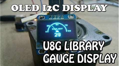 Toradh íomhá ar Arduino Display Gauge Library