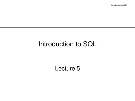 SQL Ppt Presentation First Page に対する画像結果