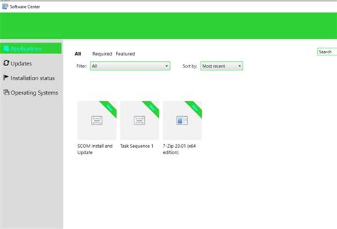 Image result for Software Center Task Sequence