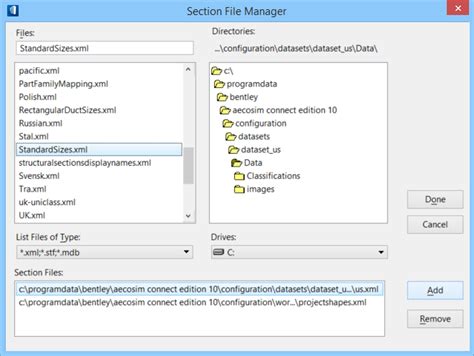 Section File Formation に対する画像結果