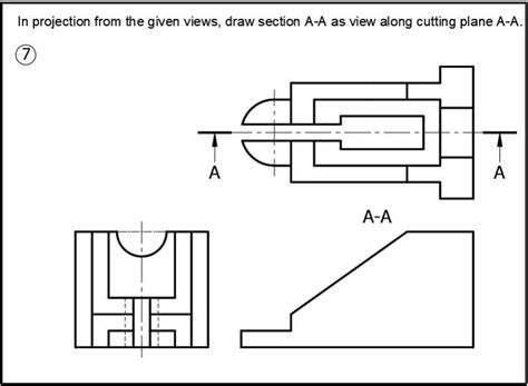 Cuting Projection Drawing के लिए छवि परिणाम