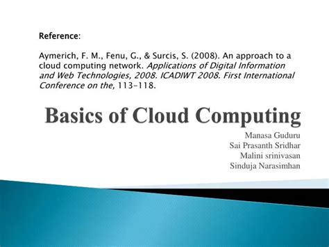 Image result for Cloud Computing Basics Video