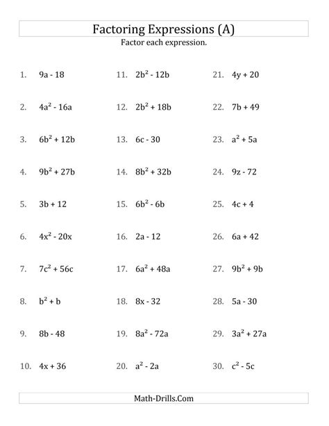 Toradh íomhá ar Multiplying and Factoring Polynomials
