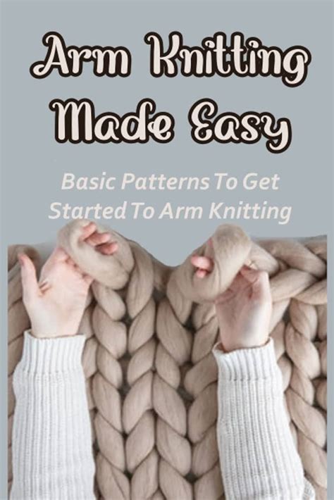 Image result for Easy Arm Knitting
