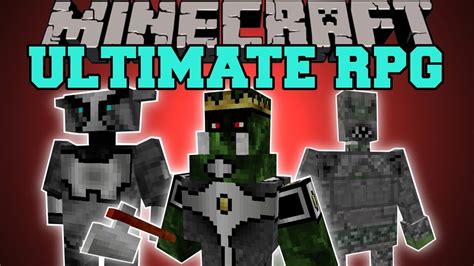 Minecraft : ULTIMATE RPG (CLASSES, BOSSES, ABILITIES, DUNGEONS) Magic ...